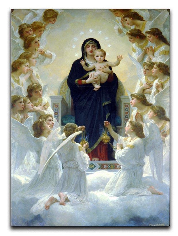 The Virgin With Angels By Bouguereau Canvas Print or Poster  - Canvas Art Rocks - 1