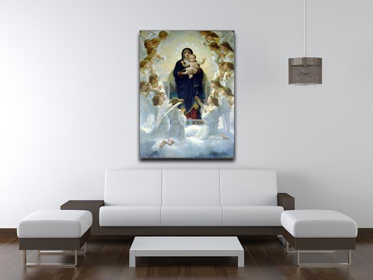 The Virgin With Angels By Bouguereau Canvas Print or Poster - Canvas Art Rocks - 4