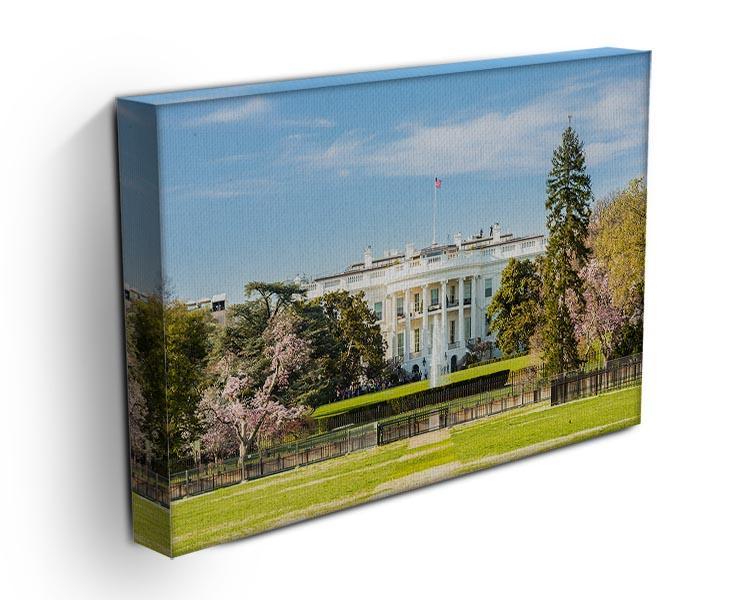 The White House Blossoms Canvas Print or Poster - Canvas Art Rocks - 3
