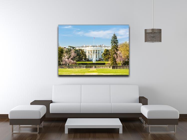 The White House Blossoms Canvas Print or Poster - Canvas Art Rocks - 4