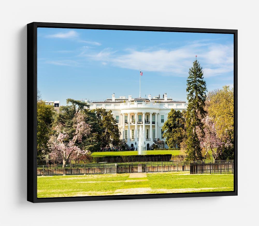 The White House Blossoms HD Metal Print
