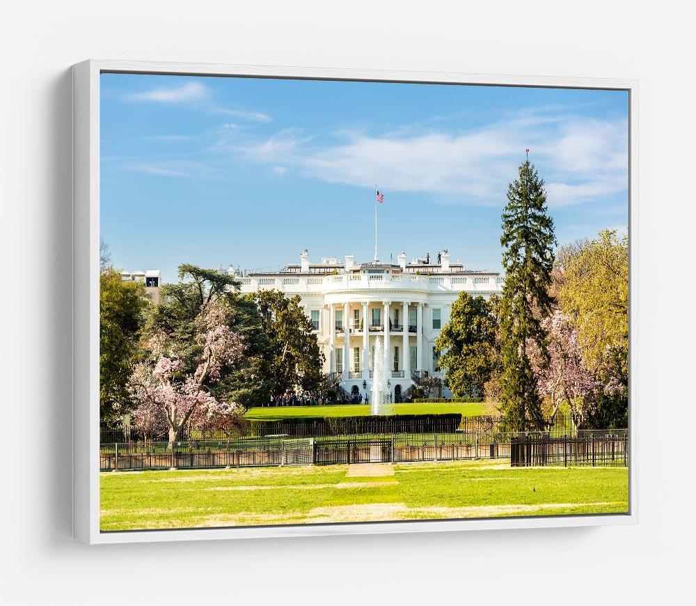 The White House Blossoms HD Metal Print