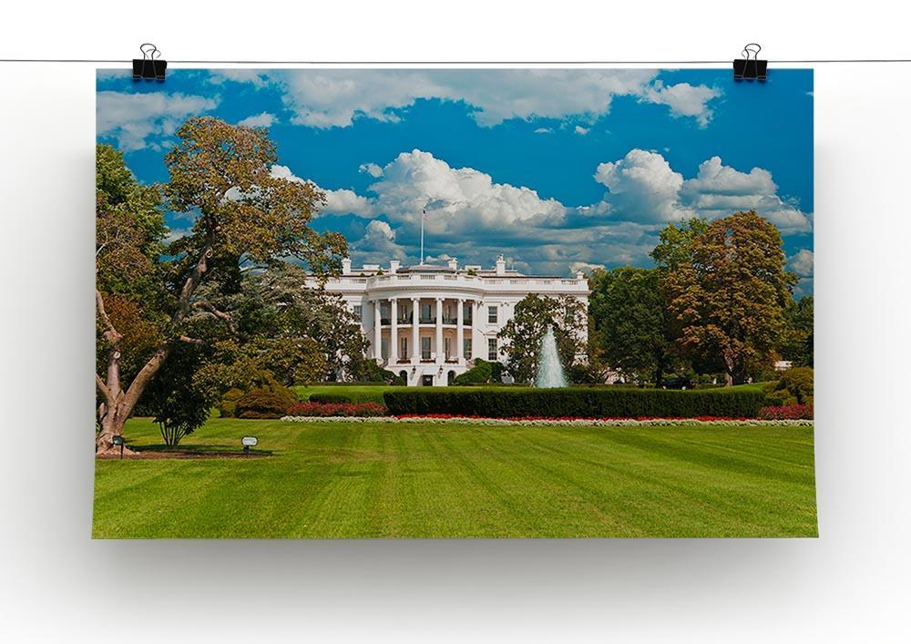The White House the South Gate Canvas Print or Poster - Canvas Art Rocks - 2