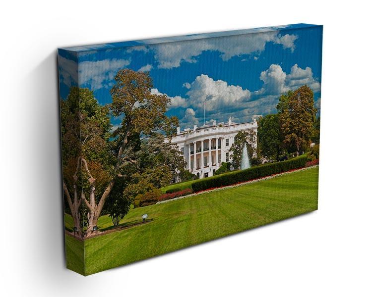 The White House the South Gate Canvas Print or Poster - Canvas Art Rocks - 3