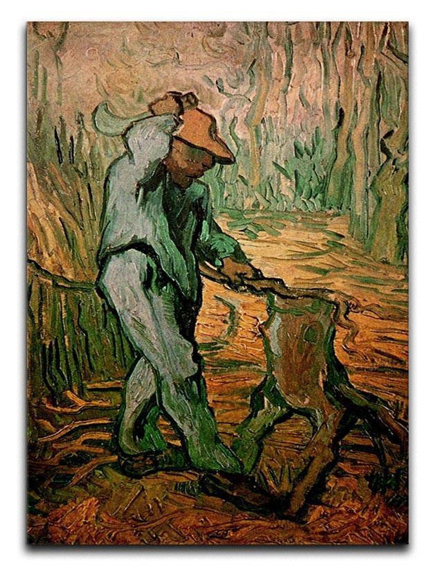 The Woodcutter after Millet by Van Gogh Canvas Print & Poster  - Canvas Art Rocks - 1
