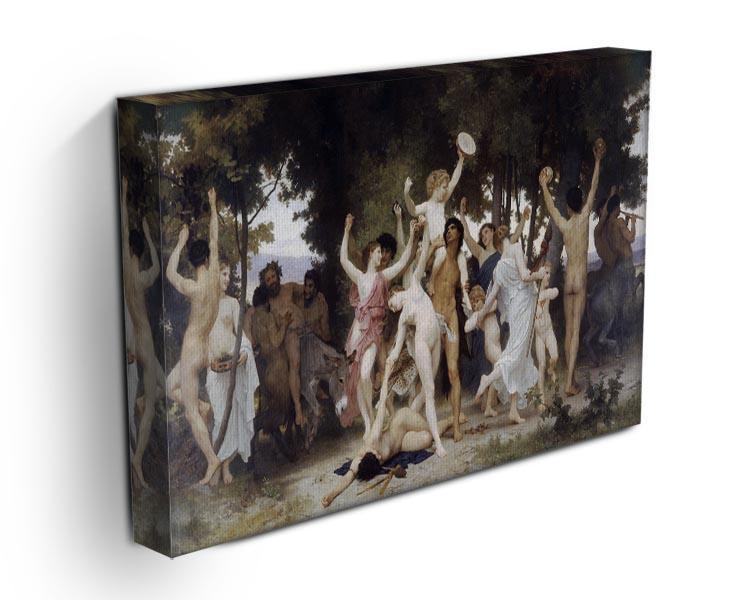 The Youth of Bacchus By Bouguereau Canvas Print or Poster - Canvas Art Rocks - 3