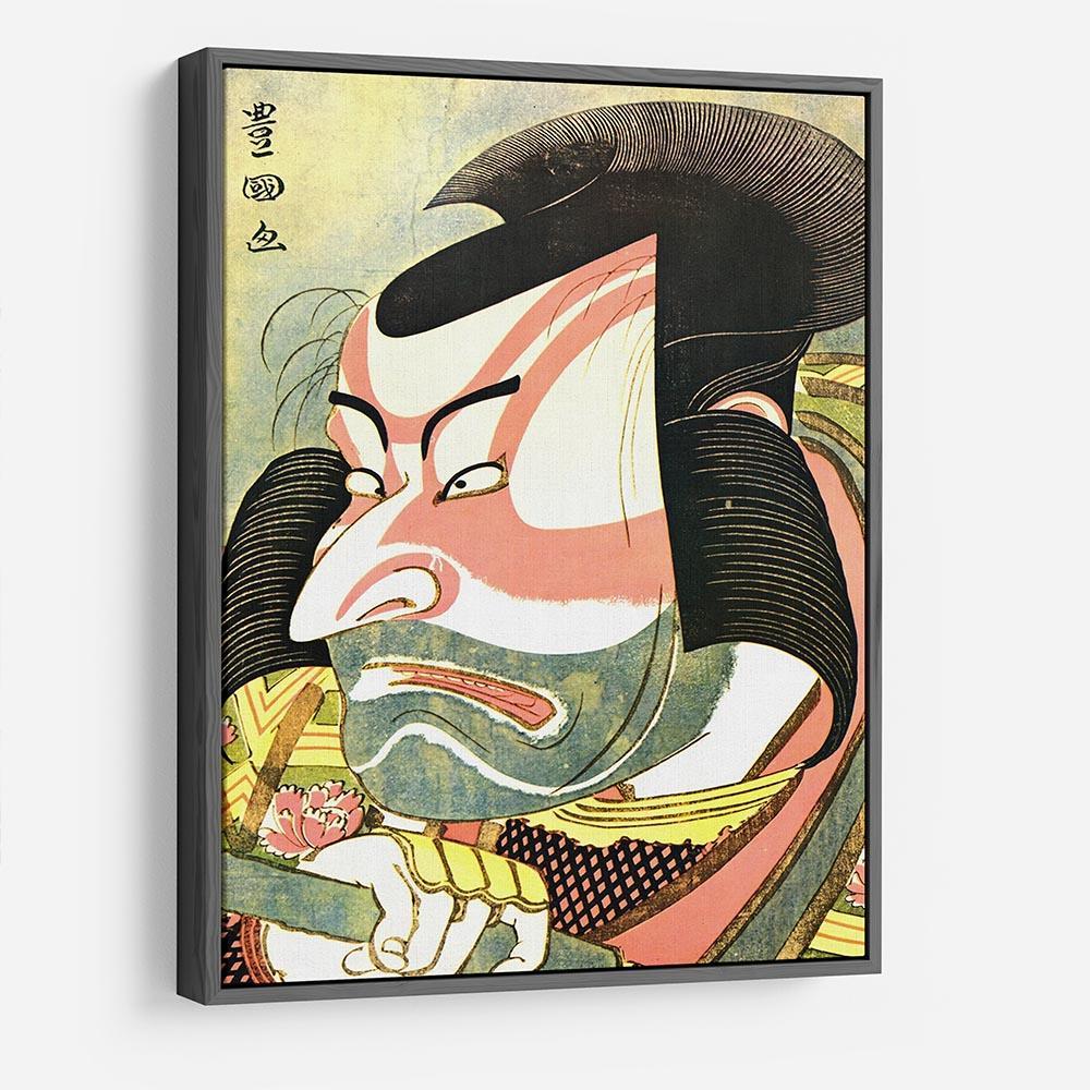 The actor Ichikawa Ebizo by Hokusai HD Metal Print