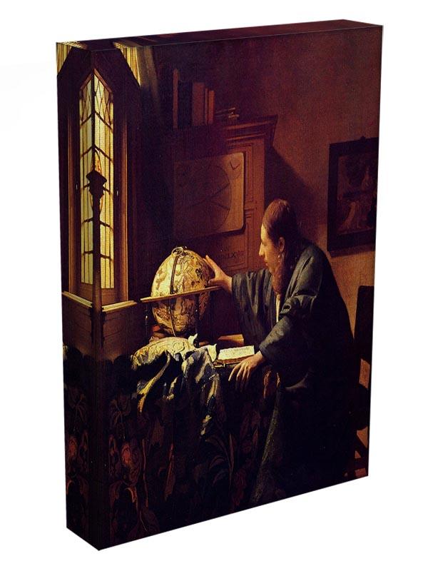 The astronomer by Vermeer Canvas Print or Poster - Canvas Art Rocks - 3