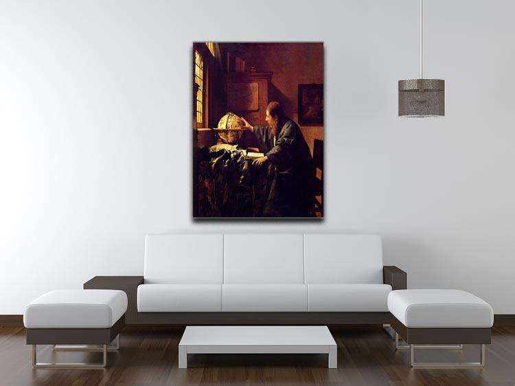 The astronomer by Vermeer Canvas Print or Poster - Canvas Art Rocks - 4