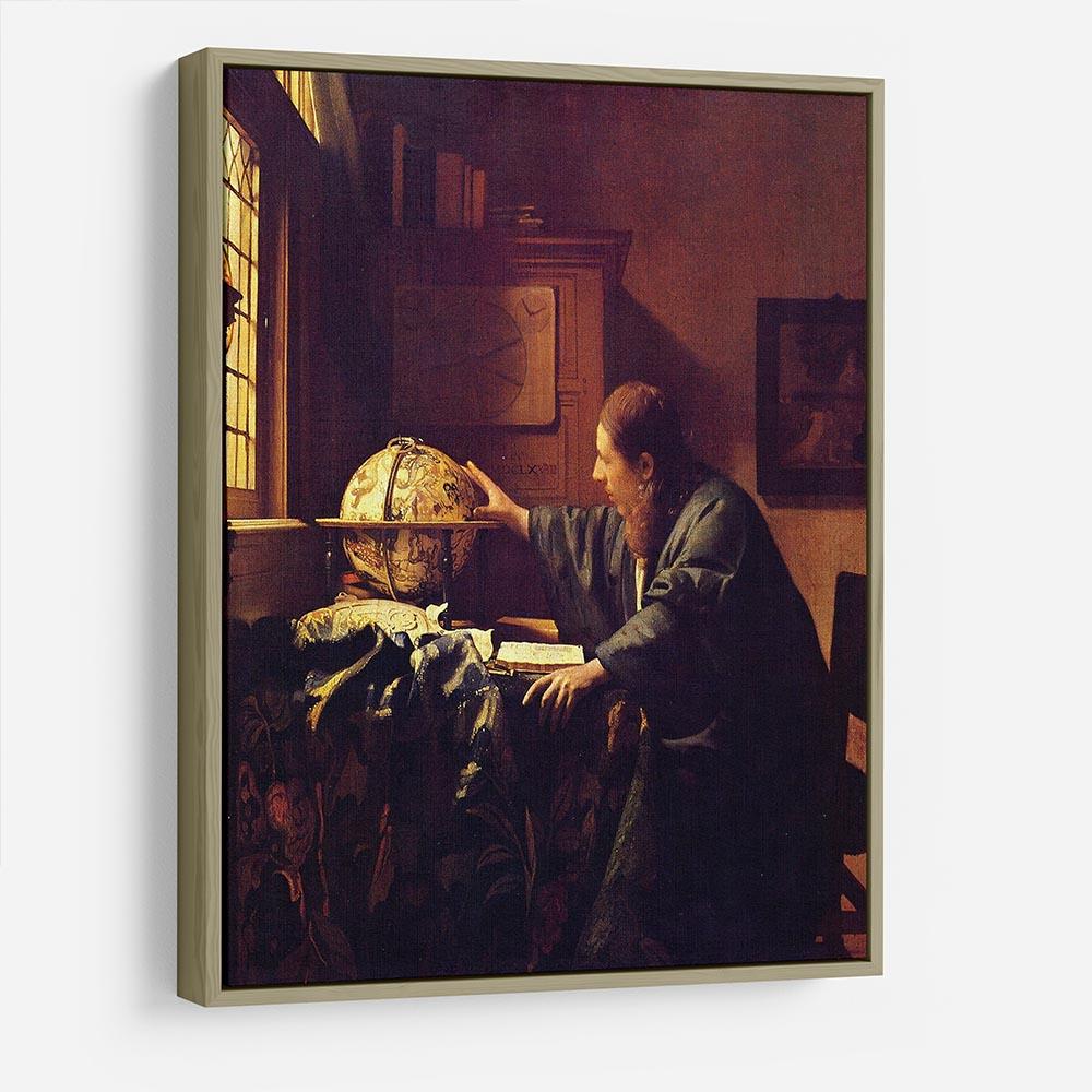 The astronomer by Vermeer HD Metal Print - Canvas Art Rocks - 8