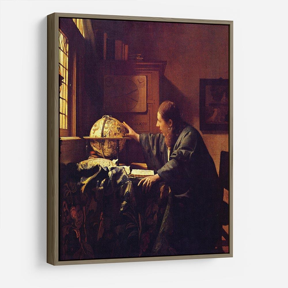 The astronomer by Vermeer HD Metal Print - Canvas Art Rocks - 10