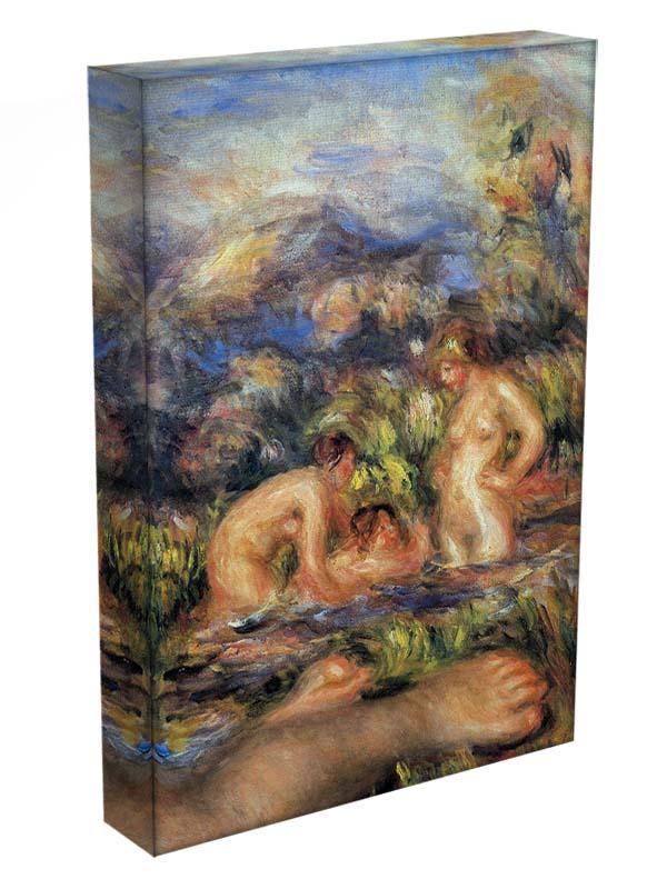 The bathers Detail by Renoir Canvas Print or Poster - Canvas Art Rocks - 3