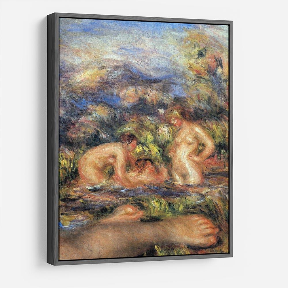 The bathers Detail by Renoir HD Metal Print