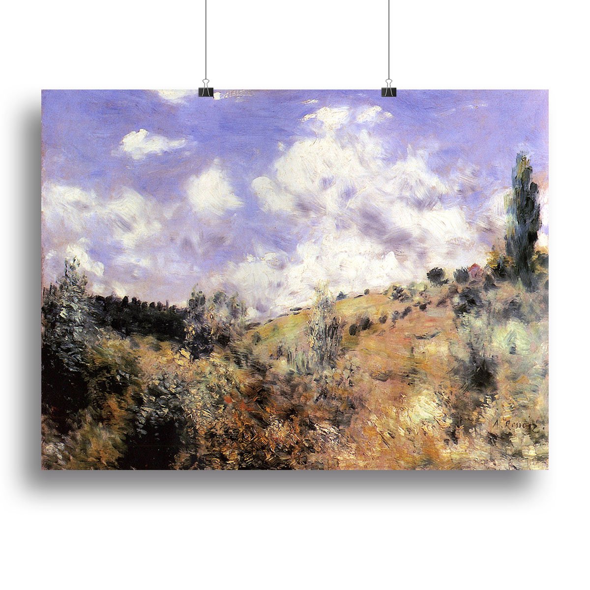 The blast by Renoir Canvas Print or Poster