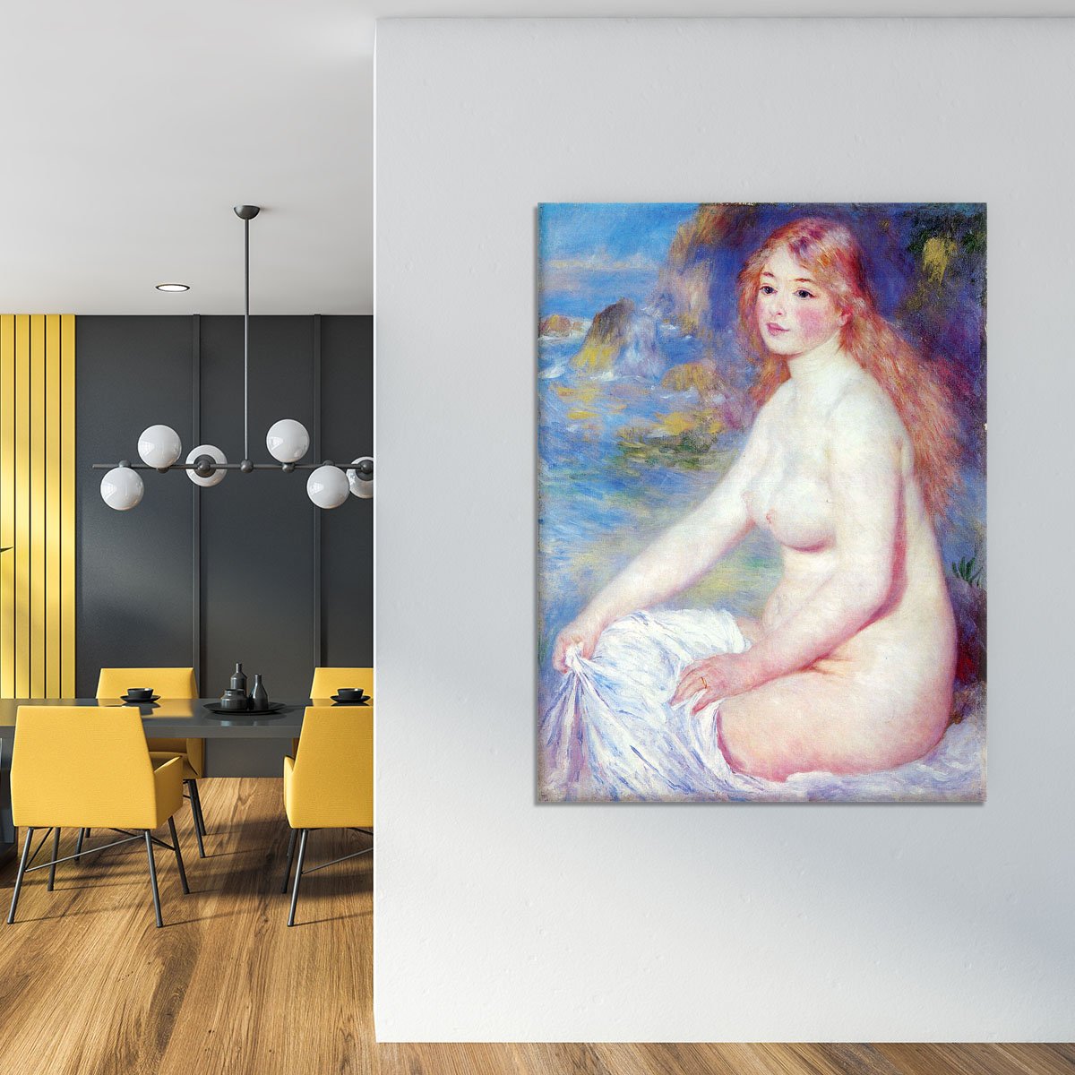 The blond bather 1 by Renoir Canvas Print or Poster
