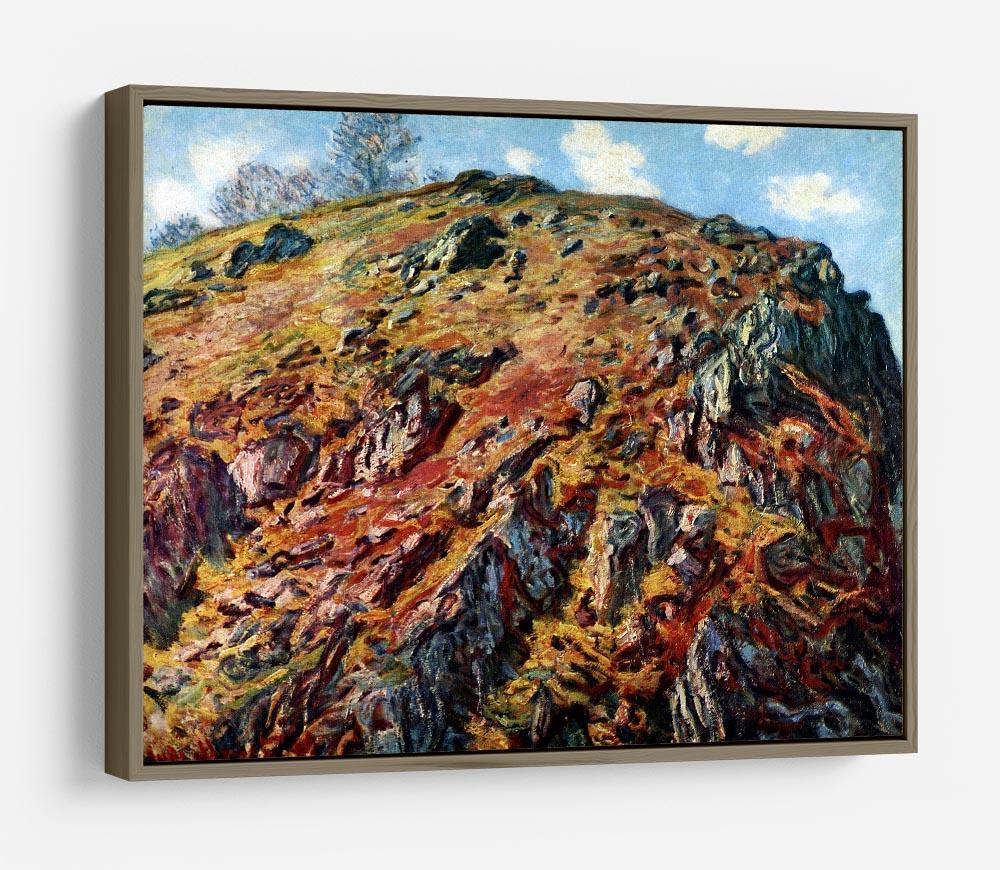 The boulder by Monet HD Metal Print