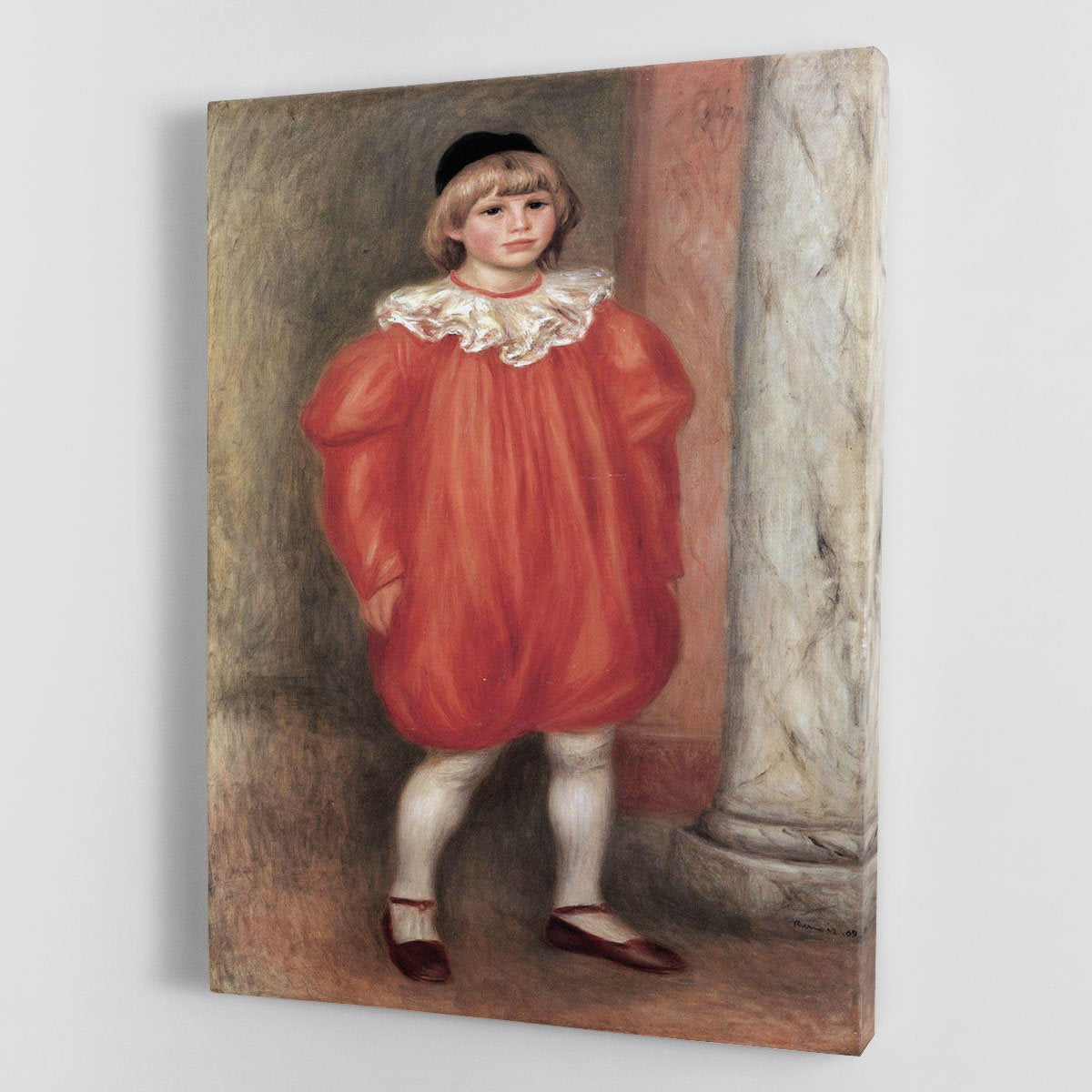The clown by Renoir Canvas Print or Poster