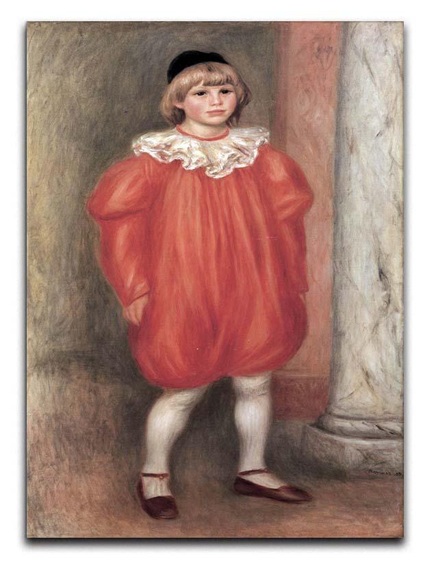 The clown by Renoir Canvas Print or Poster  - Canvas Art Rocks - 1