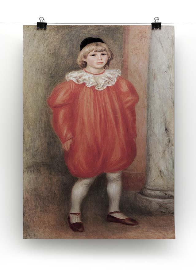 The clown by Renoir Canvas Print or Poster - Canvas Art Rocks - 2