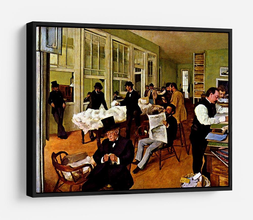 The cotton office in New Orleans by Degas HD Metal Print - Canvas Art Rocks - 6