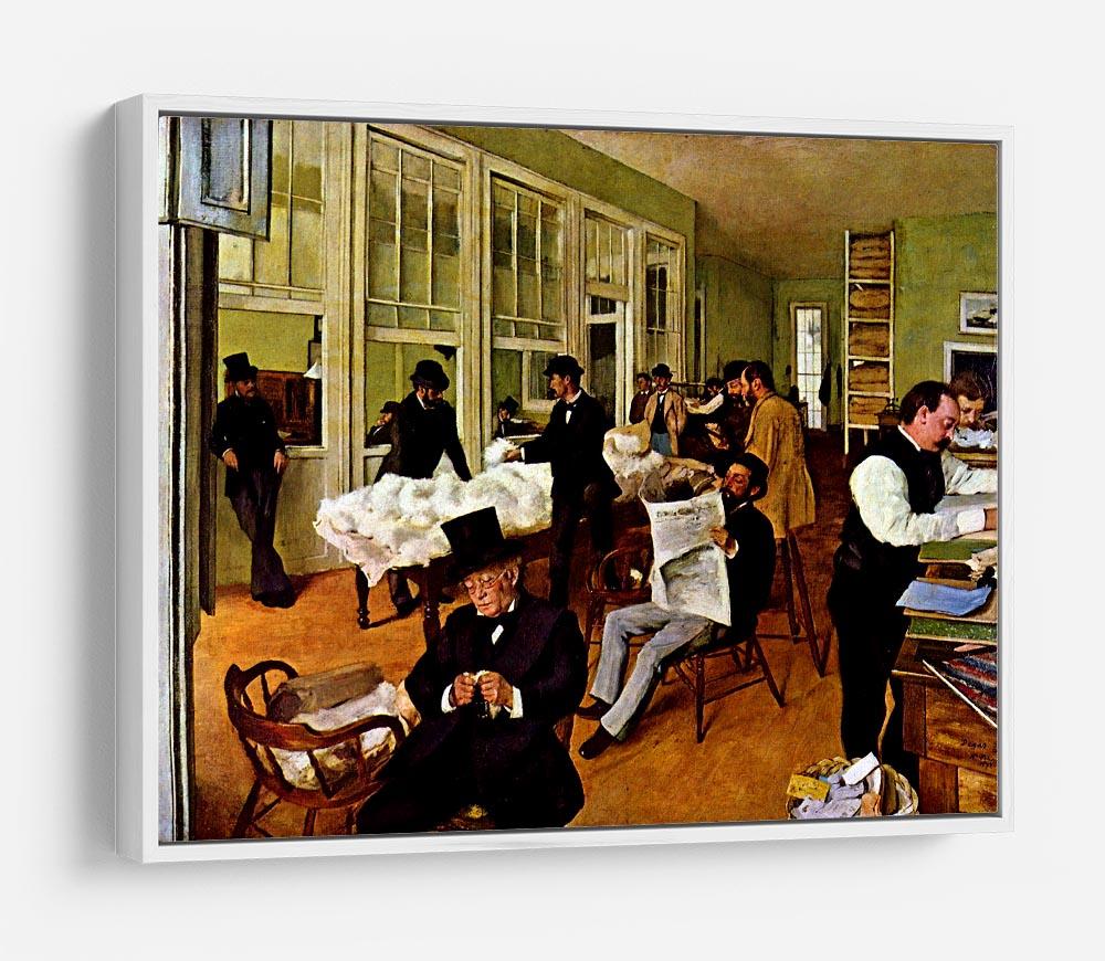 The cotton office in New Orleans by Degas HD Metal Print - Canvas Art Rocks - 7