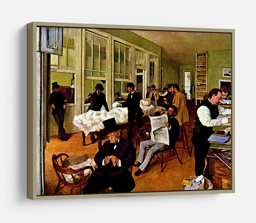 The cotton office in New Orleans by Degas HD Metal Print - Canvas Art Rocks - 8