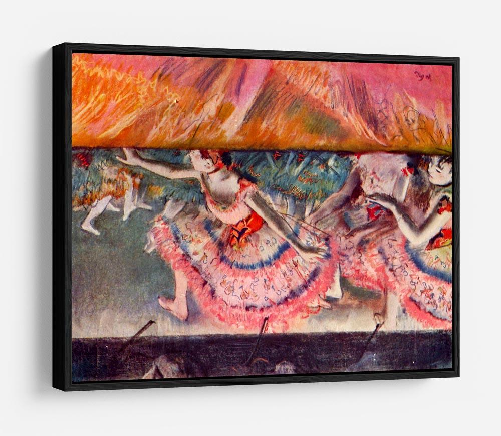 The curtain falls by Degas HD Metal Print - Canvas Art Rocks - 6