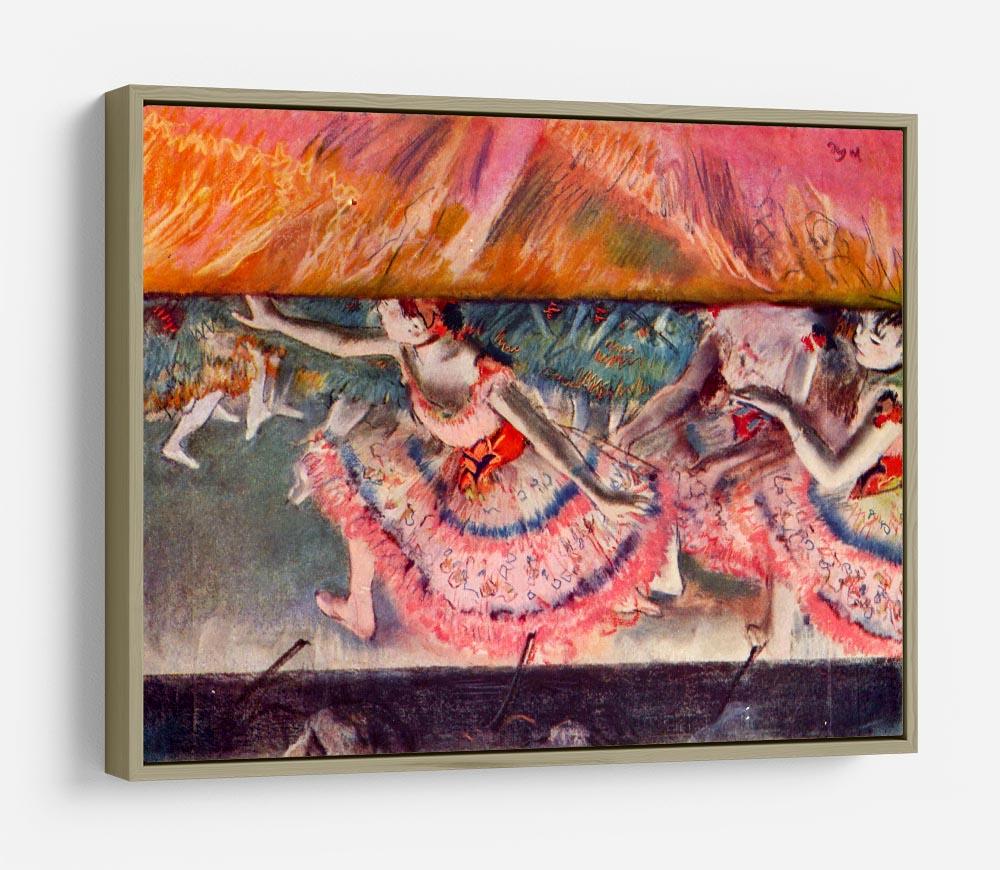 The curtain falls by Degas HD Metal Print - Canvas Art Rocks - 8
