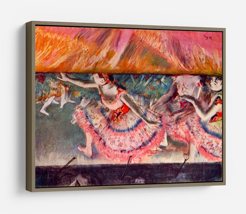The curtain falls by Degas HD Metal Print - Canvas Art Rocks - 10