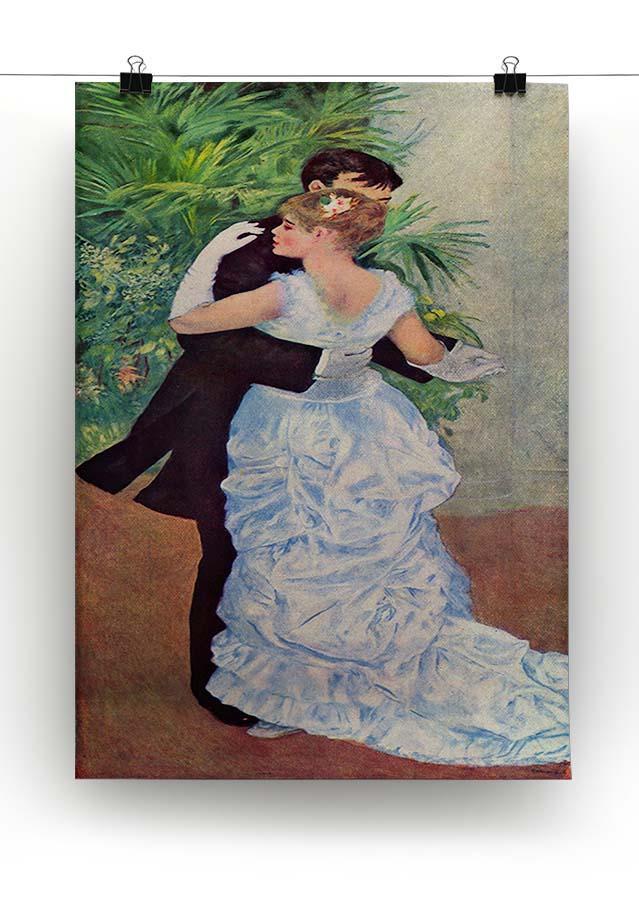 The dance in the city by Renoir Canvas Print or Poster - Canvas Art Rocks - 2