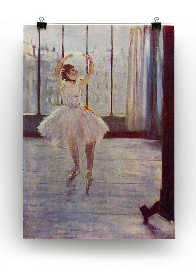 The dancer at the photographer by Degas Canvas Print or Poster - Canvas Art Rocks - 2