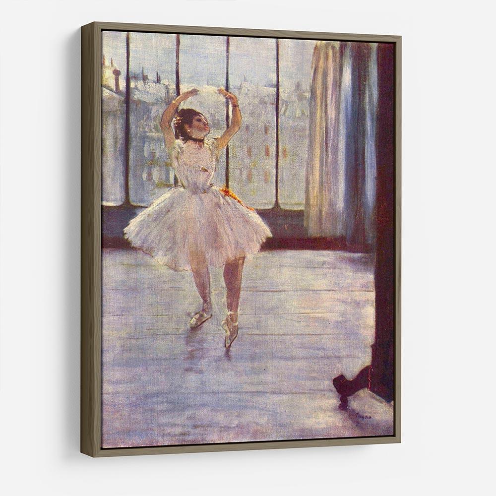 The dancer at the photographer by Degas HD Metal Print - Canvas Art Rocks - 10