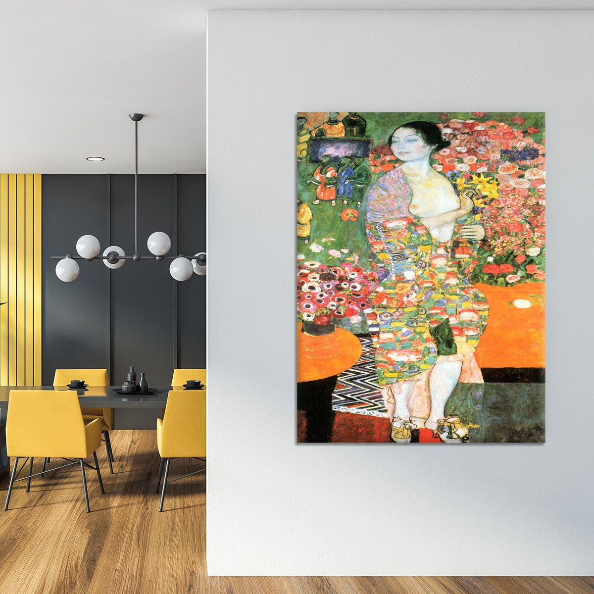 The dancer by Klimt Canvas Print or Poster