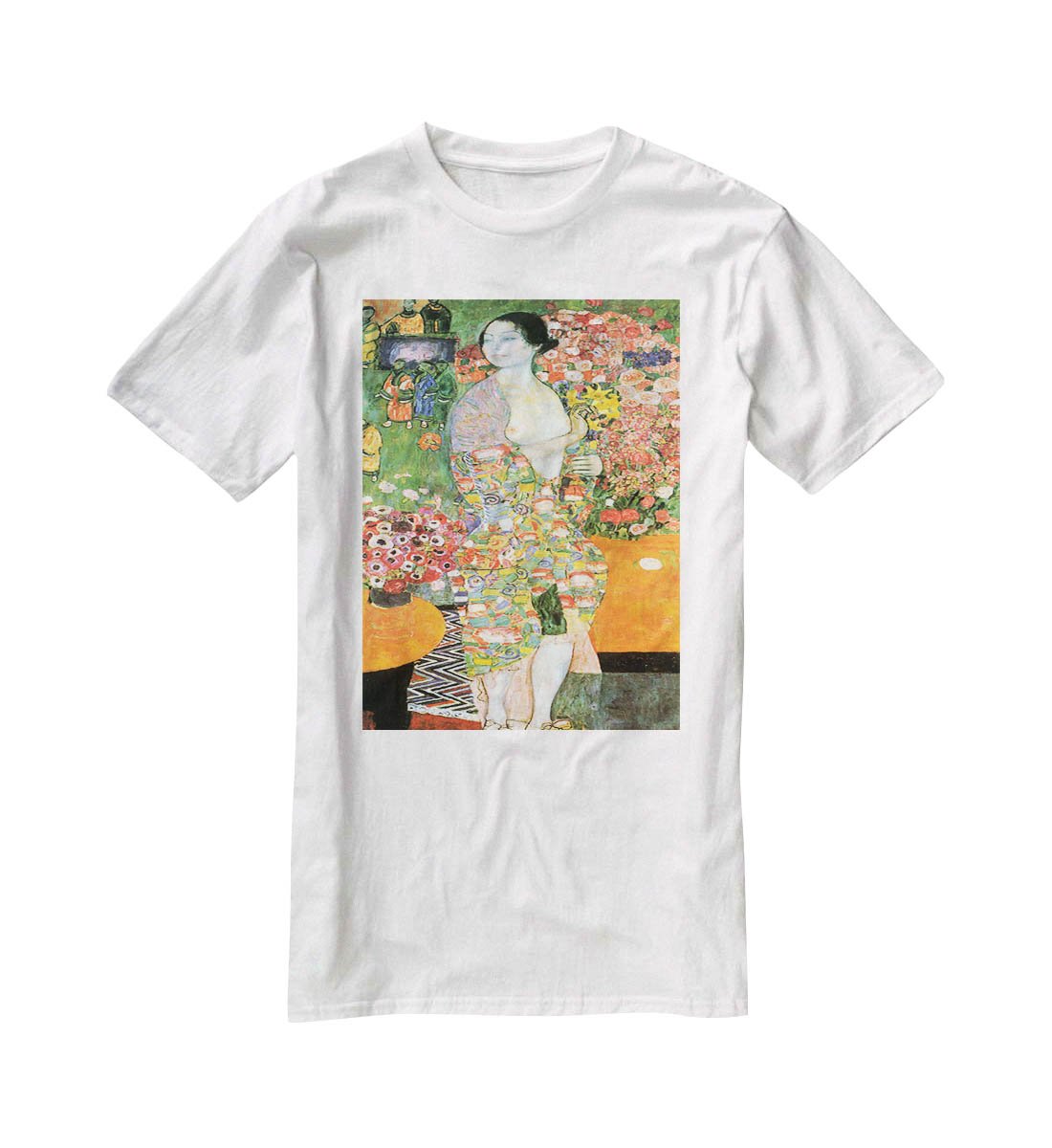 The dancer by Klimt T-Shirt - Canvas Art Rocks - 5