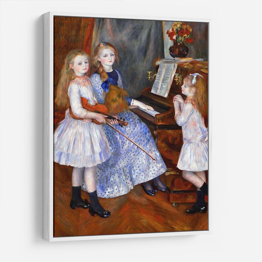 The daughters of Catulle Mendes by Renoir HD Metal Print