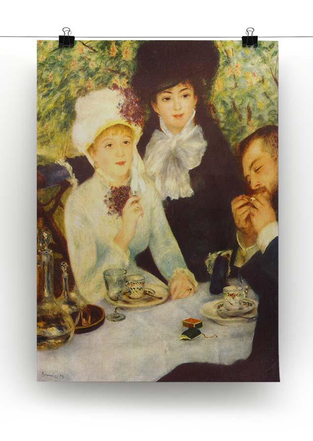 The end of the breakfast by Renoir Canvas Print or Poster - Canvas Art Rocks - 2