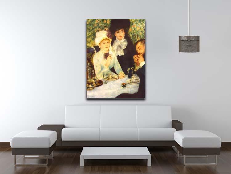 The end of the breakfast by Renoir Canvas Print or Poster - Canvas Art Rocks - 4