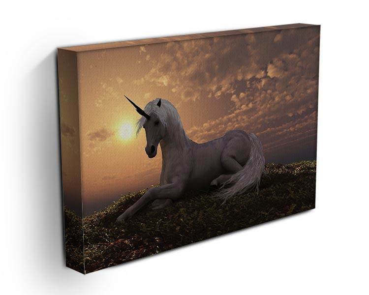 The fabled creature laying Canvas Print or Poster - Canvas Art Rocks - 3