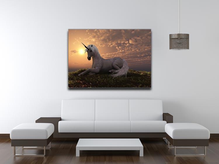 The fabled creature laying Canvas Print or Poster - Canvas Art Rocks - 4