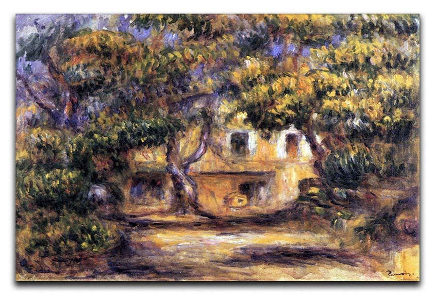 The farm at Les Collettes by Renoir Canvas Print or Poster  - Canvas Art Rocks - 1