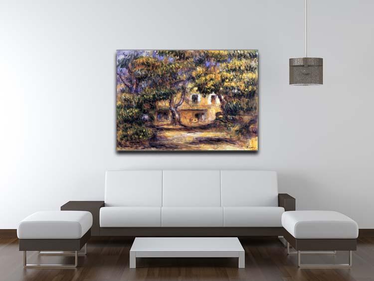 The farm at Les Collettes by Renoir Canvas Print or Poster - Canvas Art Rocks - 4