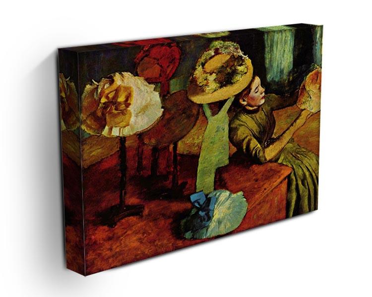 The fashion shop by Degas Canvas Print or Poster - Canvas Art Rocks - 3
