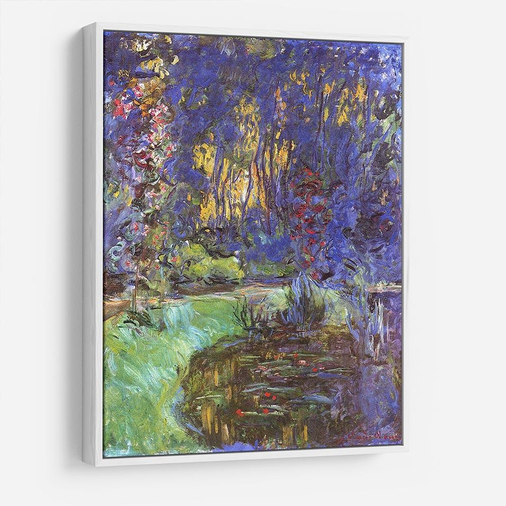 The garden in Giverny by Monet HD Metal Print