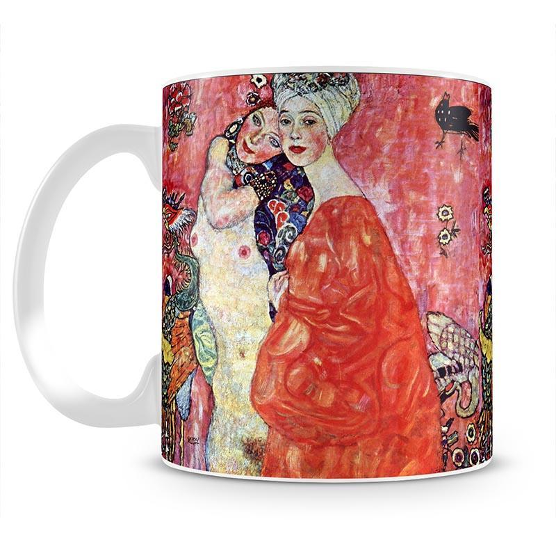 The girlfriends by Klimt Mug - Canvas Art Rocks - 2