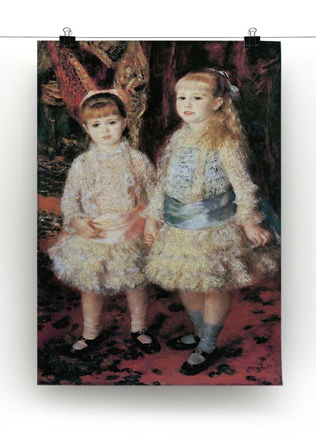 The girls Cahen dAnvers by Renoir Canvas Print or Poster - Canvas Art Rocks - 2
