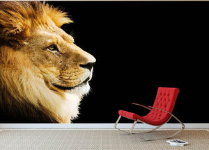 The king of all animals portrait Wall Mural Wallpaper - Canvas Art Rocks - 2