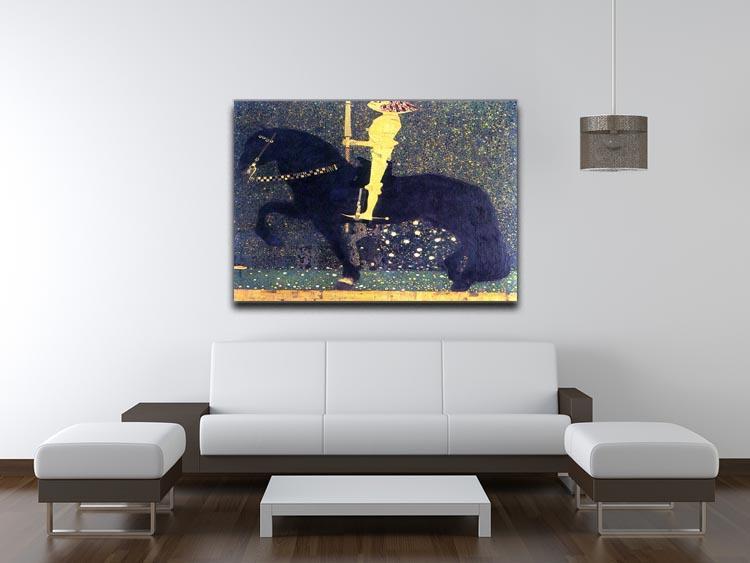The life of a struggle The Golden Knights by Klimt Canvas Print or Poster - Canvas Art Rocks - 4