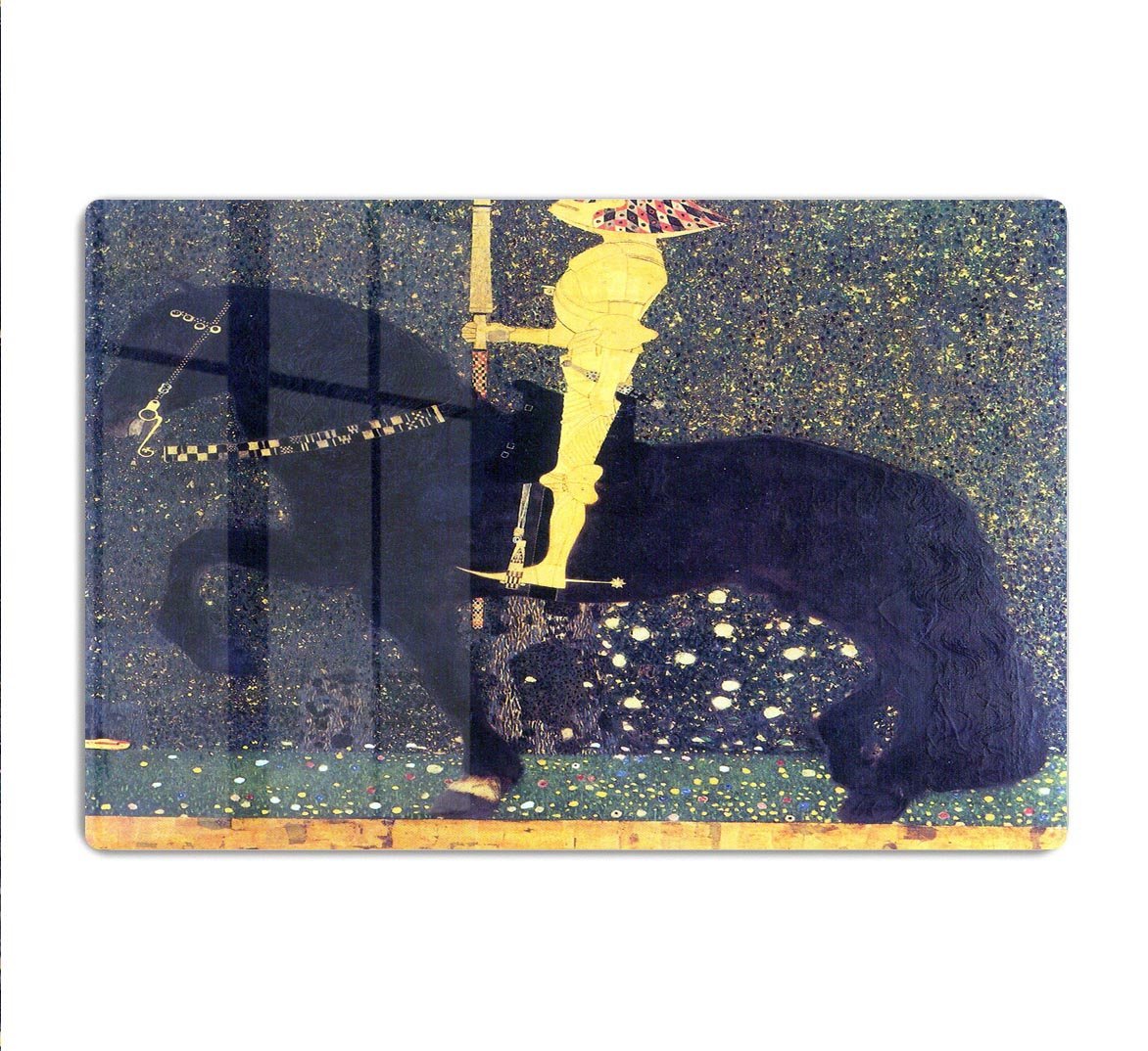 The life of a struggle The Golden Knights by Klimt HD Metal Print