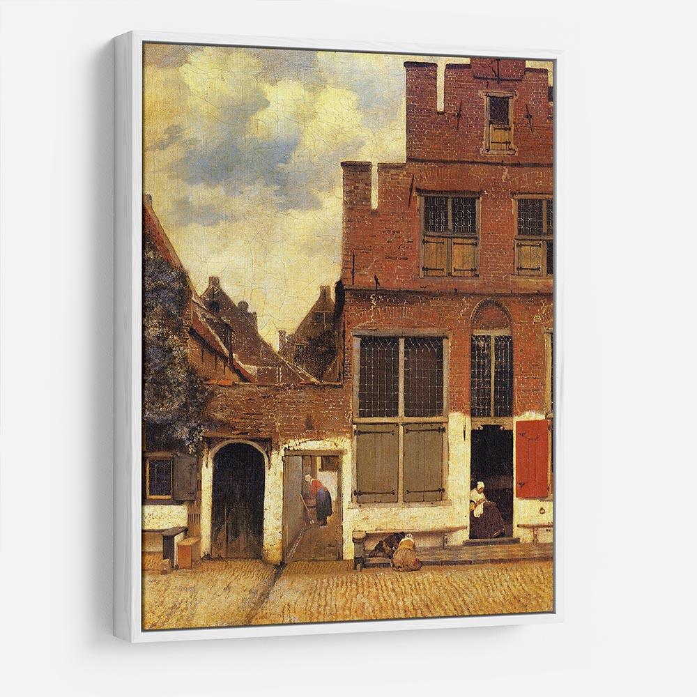 The little street by Vermeer HD Metal Print - Canvas Art Rocks - 7