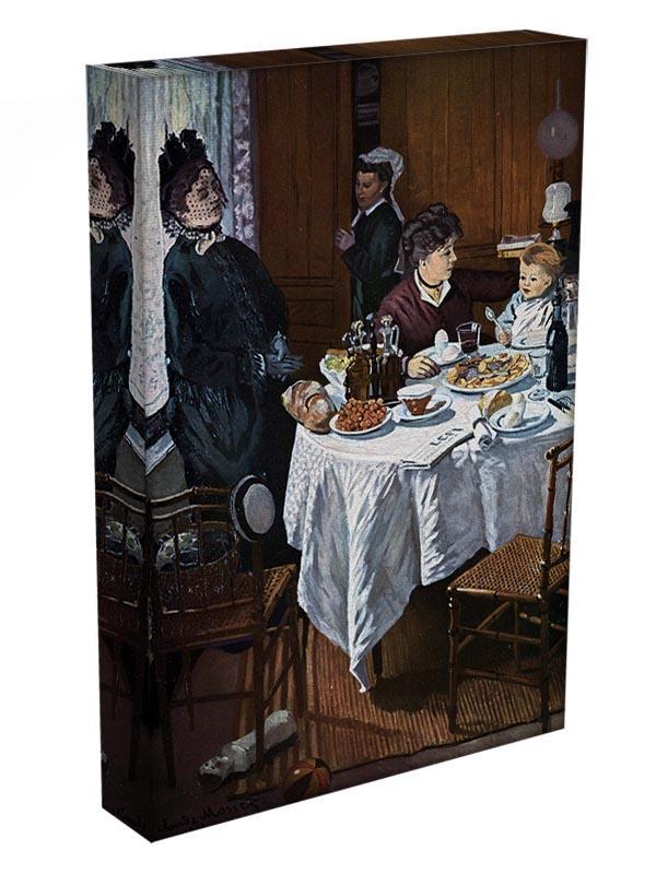 The lunch 1 by Monet Canvas Print & Poster - Canvas Art Rocks - 3